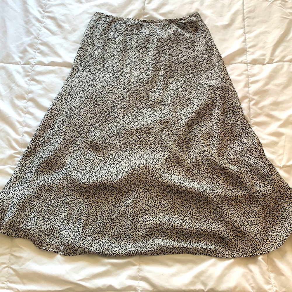 Cheetah print skirt